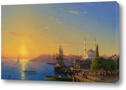   Картина Вид Константинополя и Босфора