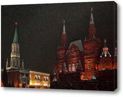   Картина Метель в Москве