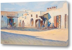   Картина Уличная сцена из Туниса