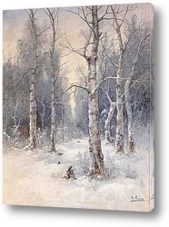   Картина Зимний Пейзаж