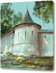   Картина Монастырская башня