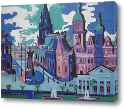   Картина Вид на Дрезден