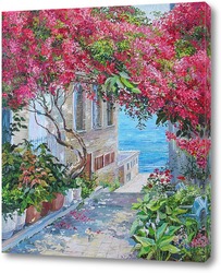   Картина Критский дворик