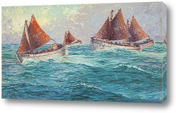   Картина Яхты, 1921