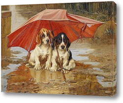   Картина Под зонтом