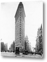   Картина Flatiron Building,1900-е.
