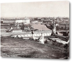    Вид на восточную сторону Московского Кремля 