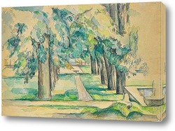   Картина Авеню каштановых деревьев в Жа де Буффане