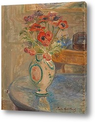    Букет цветов на столе