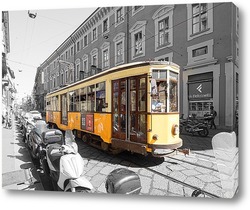   Картина Трамвай в Милане