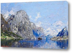   Картина Норвежский фьёрд 
