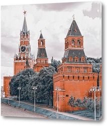   Картина Московский кремль 