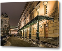   Картина Ночные улочки Москвы