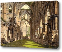   Картина Тинтернское аббатство, Англия. 1890-1900 гг