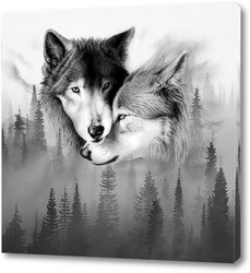   Картина Любовь и волки