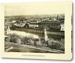  Вид с Высокояузского моста на север,1887 год