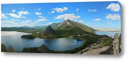    Панорама озера Боровое