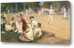   Картина Клуб большого тениса