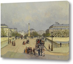  Париж площадь Мадлен