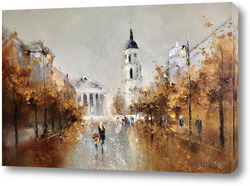  Картина Городской романс. Вильнюс