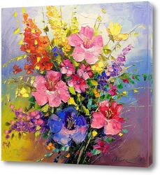   Картина Букет луговых цветов