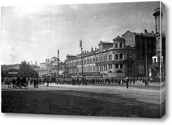    Район Александровского сада и Манежной площади ,в 1914 году