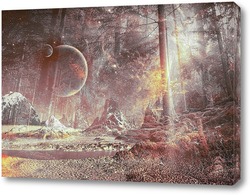   Картина Фантастический лес