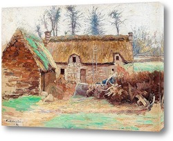   Картина Сельский дом в Бретани