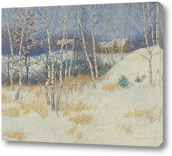   Картина Березы зимой