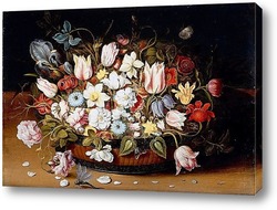   Картина Корзина с цветами