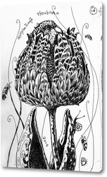   Картина Попугайный тюльпан
