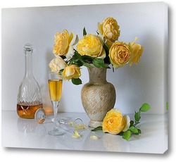   Картина Про жёлтые розы