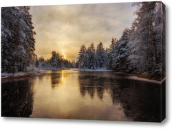   Картина зима 63095