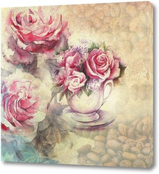   Картина Сашка с розами