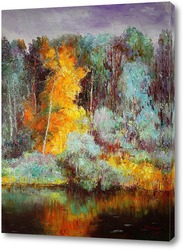   Картина Осенний лес