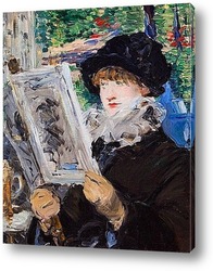   Картина Читающая женщина, 1879