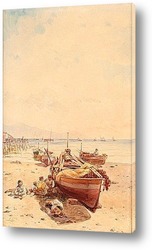   Картина Неаполитанское побережье