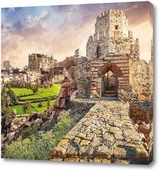   Картина крепость Метони