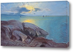   Картина Прибрежные скалы