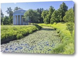  Беседка в летнем саду.