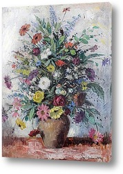    Натюрморт с вазой со цветами