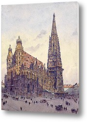   Картина Церковь Св. Стефана в Вене