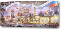   Картина Новодевичий монастырь