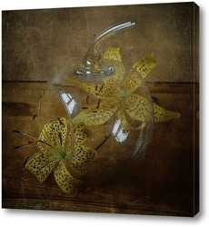  Картина Этюд с лилиями
