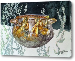  Картина Золотая скифская ваза