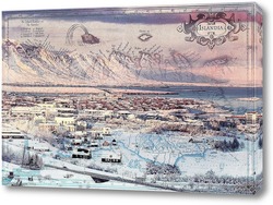   Картина Зима в Исландии