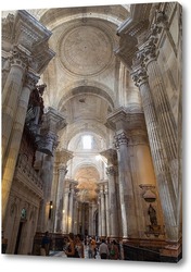   Картина Интерьеры собора Кадиса