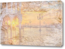   Картина  Восход солнца в Венеции