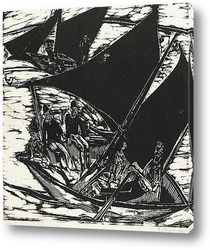   Картина Парусная лодка у Фемарна