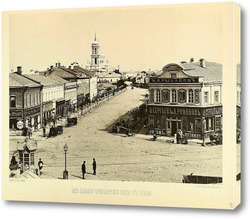   Картина Вид Большой Алексеевской улицы ,1888